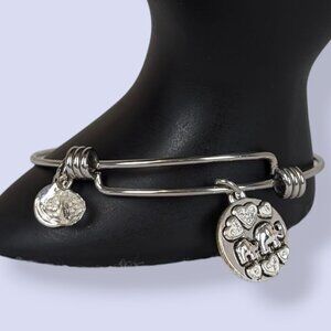 Love This Life Steel Plated Charm Bracelet